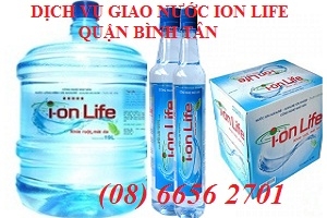 Đại Lý Giao Nước Suối Ion Life 20l Quận Tân Phú - (08)6656 2701