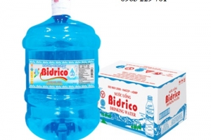 Nước uống tinh khiết Bidrico 20l