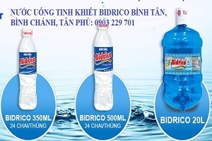 Nước Uống Tinh Khiết Bidrico Bình Tân, Bình Chánh, Tân Phú