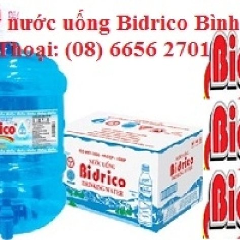 Đại lý giao nước uống Bidrico Quận Bình Tân - (08)6656 270188