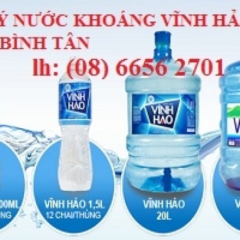 Đại Lý Nước Khoáng Vĩnh Hảo 20l Quận Bình Tân85