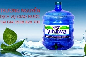 Nhà phân phối nước suối vĩnh hảo vihawa cho văn phòng tại khu công nghiệp Lê Minh Xuân 