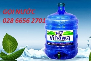 Nước uống tinh khiết Vihawa bình 20 lít giao hàng tại khu công nghiệp Cầu Tràm Cần Đước Long An