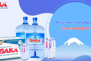 Đại lý nước uống SAKA chính hãng tại Long An